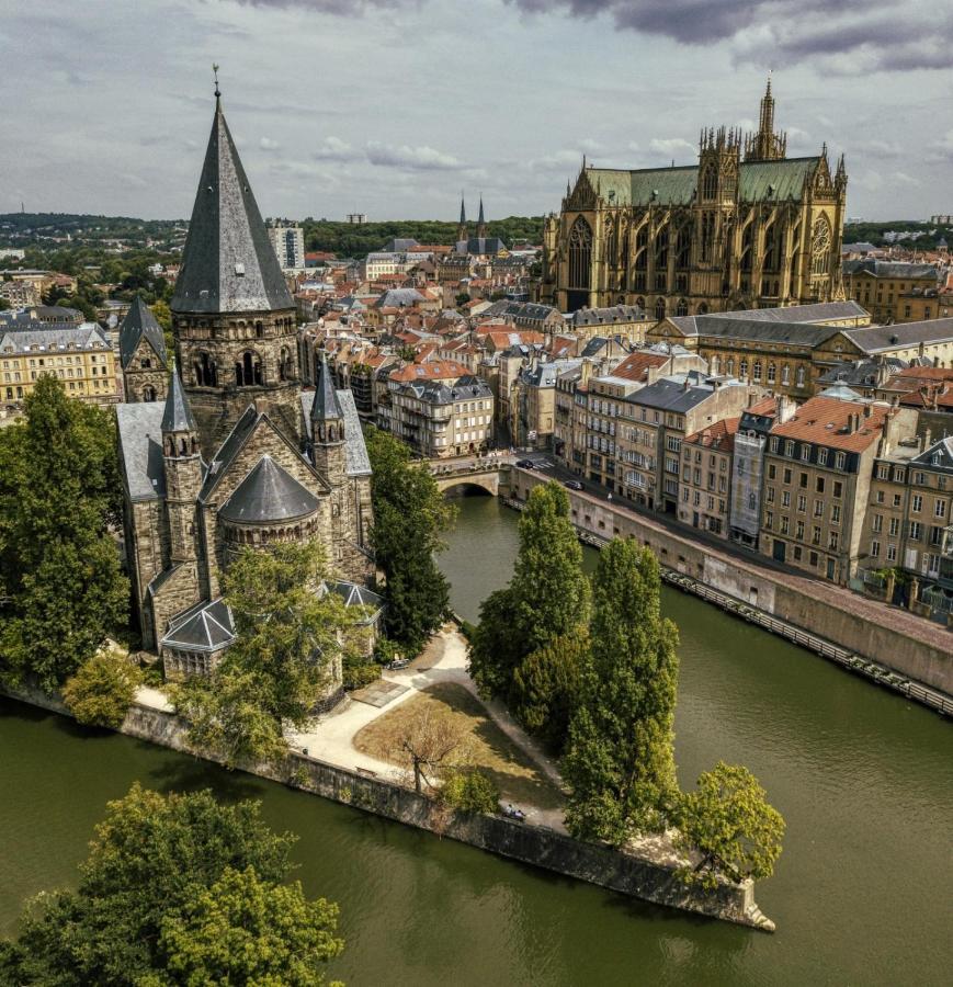 Au Fil De L'Eau Leilighet Metz Eksteriør bilde